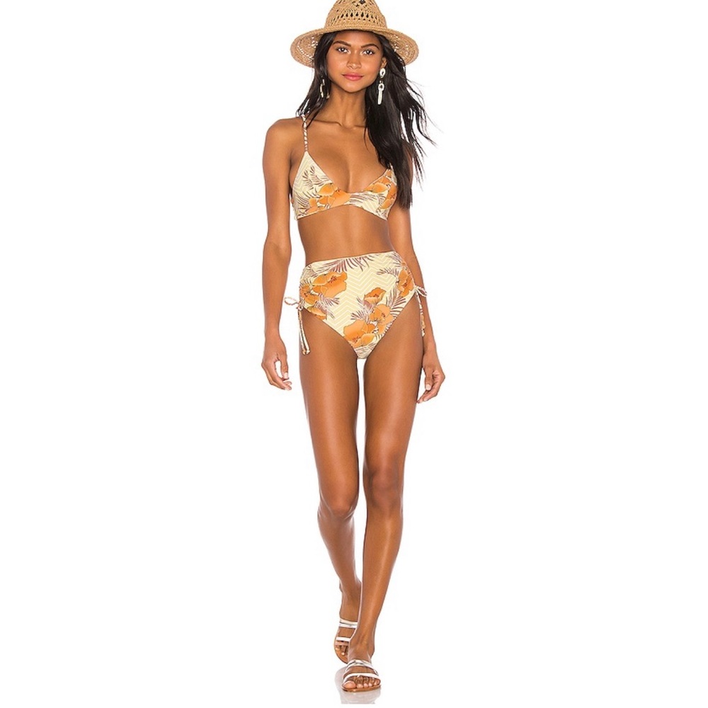 AMUSE SOCIETY Stevie Sunrise Bikini Set - NWT Med - Picture 2 of 16